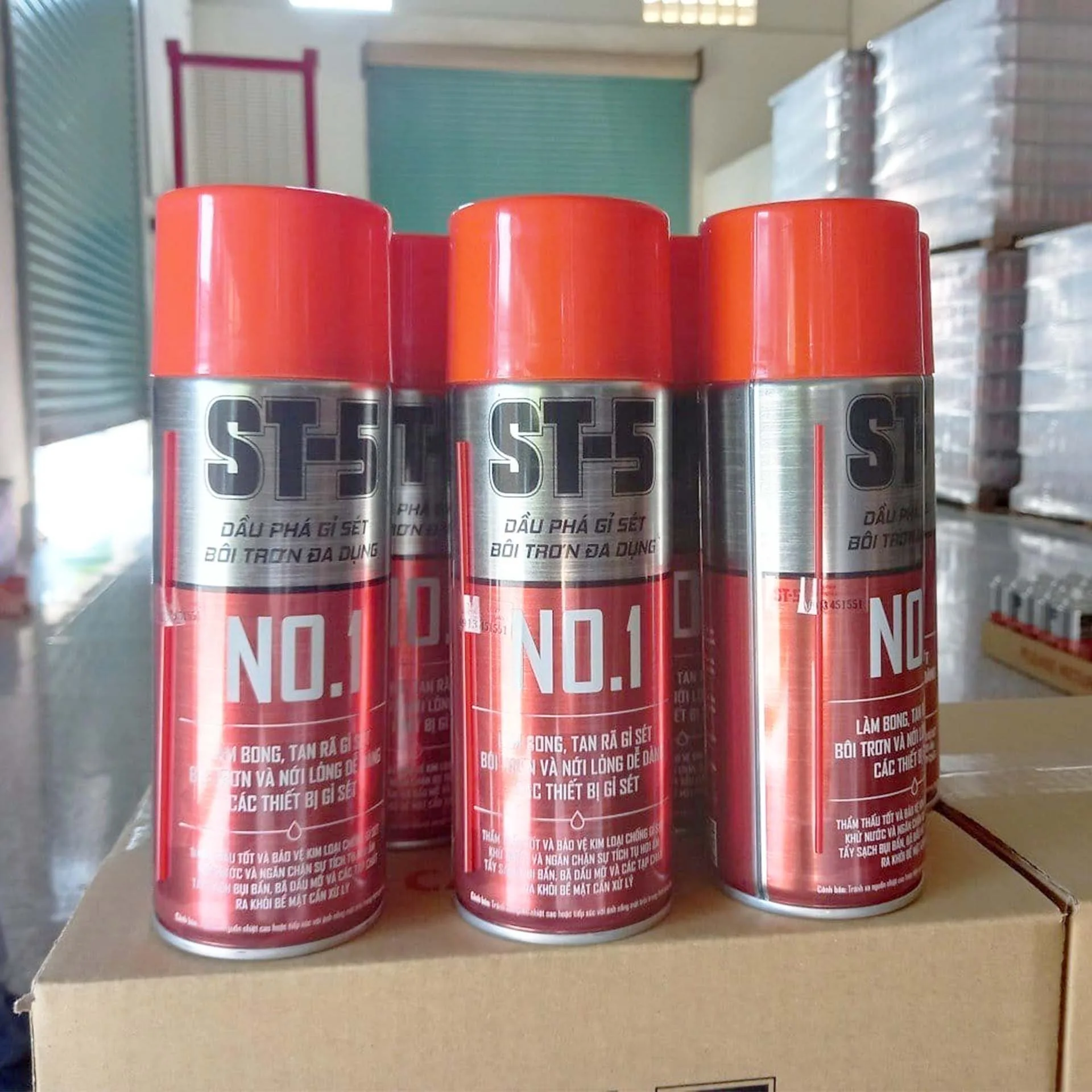 Dầu phá gỉ sét - Bôi trơn đa dụng ST-5 NO.1 - Hình ảnh 4